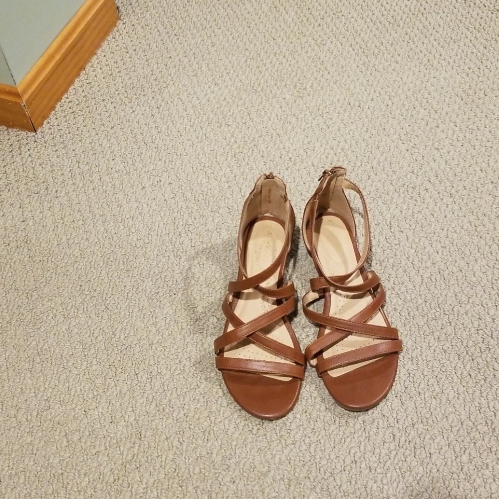 Brown Flat Shoes